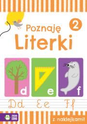 Akademia przedszkolaka. Poznaję literki. Zeszyt 2. Autor: Dorina Auksztulewicz. Dadada.pl Okładka książki Akademia przedszkolaka. Poznaję literki. Zeszyt 2