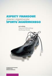 Opakowanie Aspekty finansowe prawne i organizacyjne sportu akademickiego