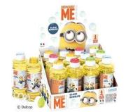 Bańki mydlane Glass Minionki 300 ml(5624009). Wydawca: Brimarex. Dadada.pl Opakowanie Bańki mydlane Glass Minionki 300 ml(5624009)