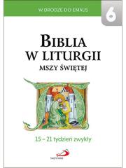 Okładka książki Biblia w liturgii Mszy Świętej