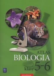 Okładka książki Biologia 5-6 Atlas