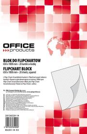 Blok do flipchartow 1000x650 20 kart kratka. Wydawca: Office Products. Dadada.pl Opakowanie Blok do flipchartow 1000x650 20 kart kratka