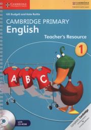 Okładka książki Cambridge Primary English Teacher’s Resource 1 + CD