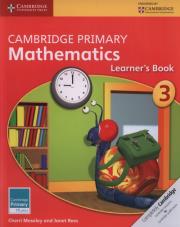 Cambridge Primary Mathematics Learner’s Book 3. Autor: Moseley Cherri, Rees Janet. Dadada.pl Okładka książki Cambridge Primary Mathematics Learner’s Book 3