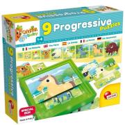 Opakowanie Carotina Baby 9 progresywnych puzzli Farma