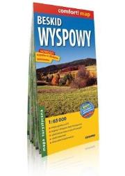 Okładka książki Comfort!map Beskid Wyspowy 1:65 000 mapa w.2018