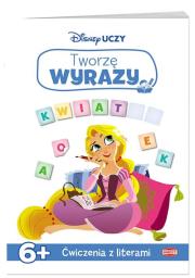 Okładka książki Disney Uczy Zaplątani Serial. Tworzę wyrazy