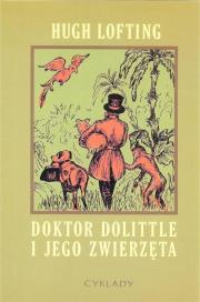 Doktor Dolittle i jego zwierzęta. Autor: Hugh Loftinga. Dadada.pl Okładka książki Doktor Dolittle i jego zwierzęta