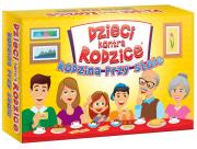 Dzieci kontra Rodzice. Rodzina przy stole. Wydawca: Kangur. Dadada.pl Opakowanie Dzieci kontra Rodzice. Rodzina przy stole