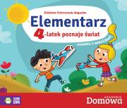 Elementarz. 4-latek poznaje świat. Autor: Elżbieta Pietruczuk-Bogucka. Dadada.pl Okładka książki Elementarz. 4-latek poznaje świat