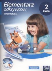 Elementarz odkrywców 2 Informatyka NE. Autor: Kęska Michał. Dadada.pl Okładka książki Elementarz odkrywców 2 Informatyka NE
