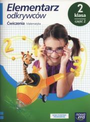 Elementarz odkrywców 2 Matematyka Ćwiczenia cz2 NE. Autor: Bielenica Krystyna, Bura Maria, Kwil Małgorzata. Dadada.pl Okładka książki Elementarz odkrywców 2 Matematyka Ćwiczenia cz2 NE