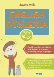 Okładka książki English - Dyslexia. Zestaw ćwiczeń dla dzieci...
