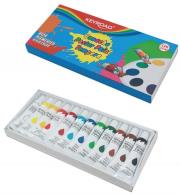 Opakowanie Farby temperowe KEYROAD 12 kolorów