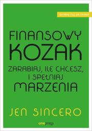 Finansowy kozak!. Autor: Jen Sincero. Dadada.pl Okładka książki Finansowy kozak!