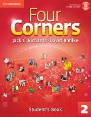 Four Corners 2 Student's Book with Self-study CD-ROM and Online Workbook. Autor: Jack C. Richards and Carlos Barbisan, Bohlke David. Dadada.pl Okładka książki Four Corners 2 Student's Book with Self-study CD-ROM and Online Workbook