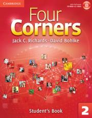 Four Corners 2 Student's Book with Self-study CD-ROM. Autor: Jack C. Richards and Carlos Barbisan, Bohlke David. Dadada.pl Okładka książki Four Corners 2 Student's Book with Self-study CD-ROM