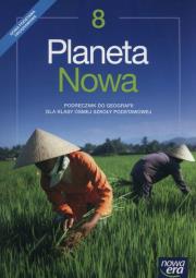Geografia SP 8 Planeta Nowa Podr. NE. Autor: Rachwał Tomasz, Szczypiński Dawid. Dadada.pl Okładka książki Geografia SP 8 Planeta Nowa Podr. NE