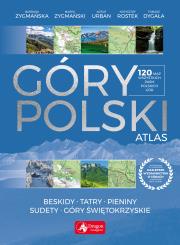 Góry Polski. Atlas. Autor: Opracowanie zbiorowe. Dadada.pl Okładka książki Góry Polski. Atlas