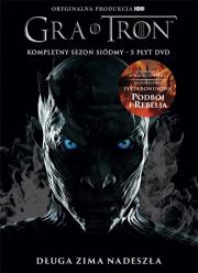 Gra o tron. Sezon 7. 3DVD. Autor: Jeremy Podeswa. Dadada.pl Okładka książki Gra o tron. Sezon 7. 3DVD