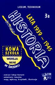 Okładka książki HISTORIA 3A LATA 1939-1945 NOWA SZKOŁA