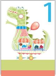 Opakowanie Karnet B6 z kopertą Urodziny 1 chłopiec