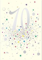 Opakowanie Karnet B6 z kopertą Urodziny 70