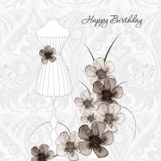 Opakowanie Karnet Swarovski kwadrat CL0112