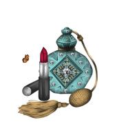 Opakowanie Karnet Swarovski kwadrat CL0316_BL Szminka