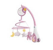 Opakowanie Karuzela na łóżeczko Next2Me różowa
