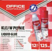 Klej w płynie biurowy 125ml transparentny 12 sztuk. Wydawca: Office Products. Dadada.pl Opakowanie Klej w płynie biurowy 125ml transparentny 12 sztuk