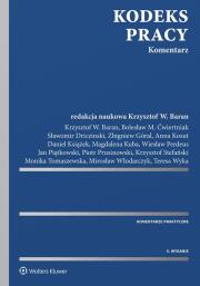 Okładka książki Kodeks pracy Komentarz