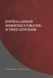 Opakowanie Kontrola działań administracji publicznej w sferze gospodarki
