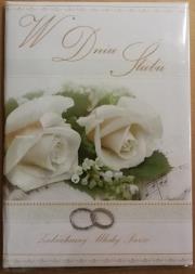 Opakowanie Książeczka brokat A5 Ślub 010