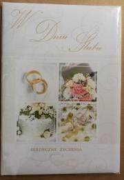 Opakowanie Książeczka brokat A5 Ślub 015