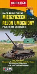 Mapa - Międzyrzecki Rejon/Pojezierze Łagowskie w.5. Autor:   Praca zbiorowa. Dadada.pl Okładka książki Mapa - Międzyrzecki Rejon/Pojezierze Łagowskie w.5