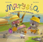 Marysia. Trzy historie na wakacje. Autor: Nadia Berkane. Dadada.pl Okładka książki Marysia. Trzy historie na wakacje