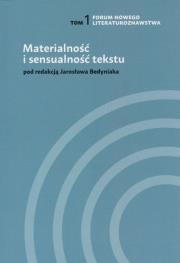 Materialność i sensualność tekstu Tom 1. Autor: Abramczyk Magdalena, et al.. Dadada.pl Okładka książki Materialność i sensualność tekstu Tom 1