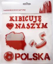 Opakowanie Naklejki dekoracyjne żelowe - Szalik