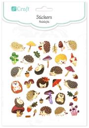 Naklejki - jeże 34szt. Autor: .. Dadada.pl Okładka książki Naklejki - jeże 34szt