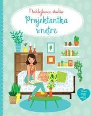 Okładka książki Naklejkowe studio. Projektantka wnętrz