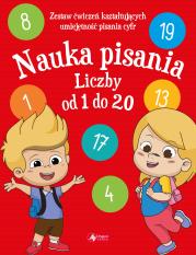Nauka pisania. Liczby od 1 do 20. Autor: Opracowanie zbiorowe. Dadada.pl Okładka książki Nauka pisania. Liczby od 1 do 20