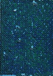 Opakowanie Notatnik cekinowy niebieski