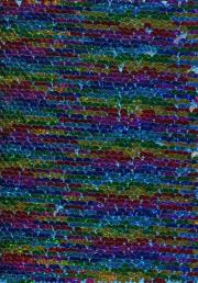 Opakowanie Notatnik cekinowy tęczowy