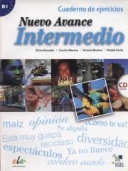 Nuevo Avance intermedio B1 Cuaderno de ejercicios + CD. Autor: Moreno Concha, Herrador Elvira. Dadada.pl Okładka książki Nuevo Avance intermedio B1 Cuaderno de ejercicios + CD