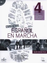 Nuevo Espanol en marcha 4 Guía didáctica. Autor: Castro Francisca, Diez Ignacio. Dadada.pl Okładka książki Nuevo Espanol en marcha 4 Guía didáctica