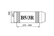 Opakowanie Okładka na książkć B5/3R