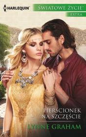 Pierścionek na szczęście. Autor: Lynne Graham. Dadada.pl Okładka książki Pierścionek na szczęście