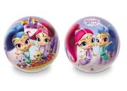 Piłka gumowa Shimmer and shine 230 mm. Autor: .. Dadada.pl Okładka książki Piłka gumowa Shimmer and shine 230 mm
