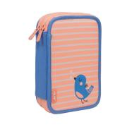 Opakowanie Piórnik 2 poz. z wyprawką Coconut róż MILAN